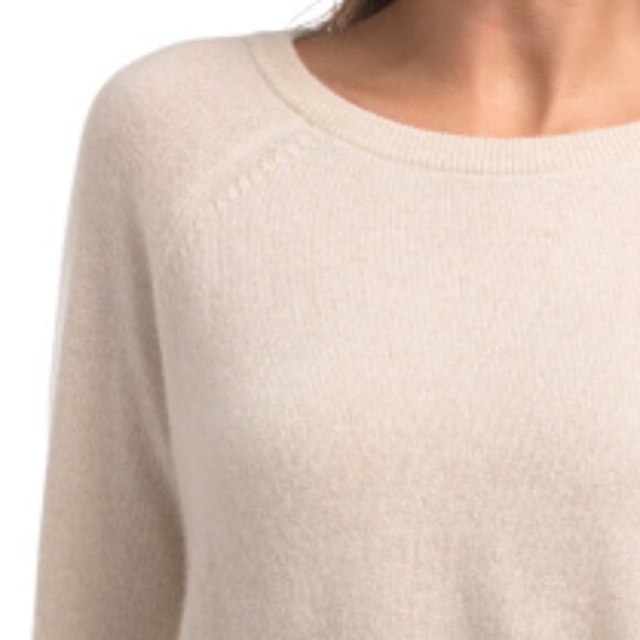 WHITE + WARREN Heather Cashmere Sweater - Picture 3 of 3